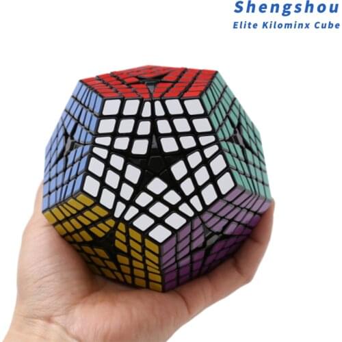 Shengshou Elite Kilominx Cube 6x6 Magic Cube Puzzle Learning&Educational Cubo magico Toy as a gift Drop Shipping sengso toys