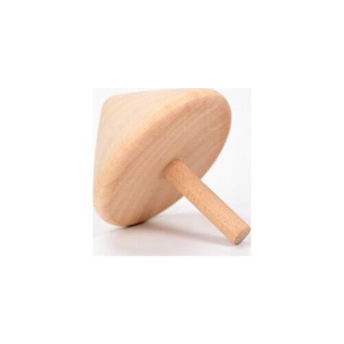 Spinner Hand Wooden Fingers Rotate Building Blocks Educational Attractive Toys For Kids