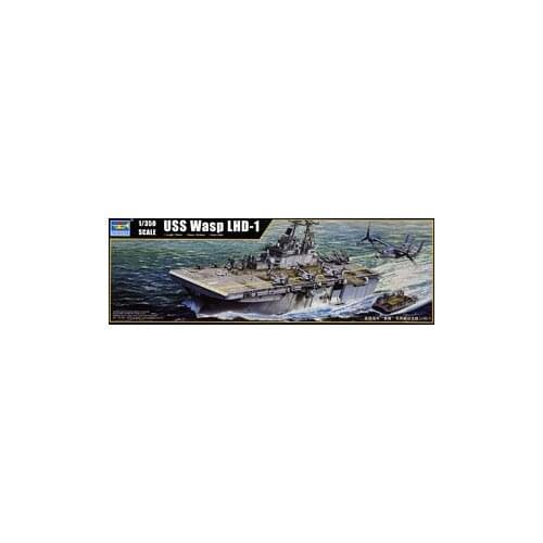 Trumpeter 1/350 scale model 05611 US Navy LHD-1 "Hornets" amphibious assault ship USS Wasp LHD-1