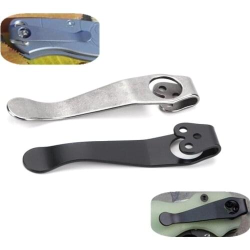 Back Clip Titanium Alloy Pocket Knife Clip for Spider C81 C10 Para 2 EDC Pocket Equipment Tool