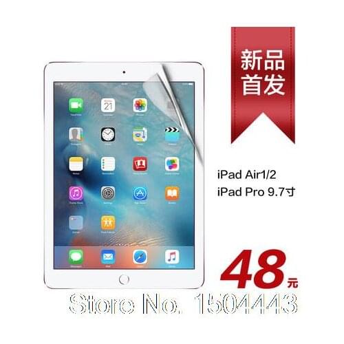 2PCS/lot High Transparent Clear HD Screen Protector Guard Film For Apple iPad Pro 9.7