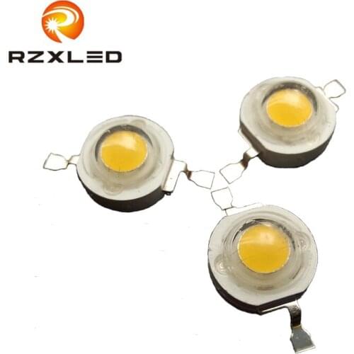 50PCS/Lot LED 3W CRI80 Pure White6000k Warm White2700K Natural White4500K Edison For daytime running lights