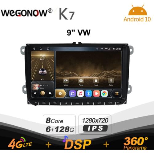 K7 Ownice 6G 128G Android 10 Car radio Setero for VW Golf Polo Tiguan Passat b7 b6 skoda rapid octavia Auto Audio 360 5G Wifi