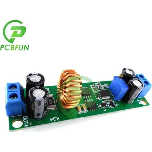Car Charger Power Supply DC-DC 6.5V-60V to 1.25V-30V 10A Adjustable Step Down Buck Converter Power Voltage Regulator Module 12V