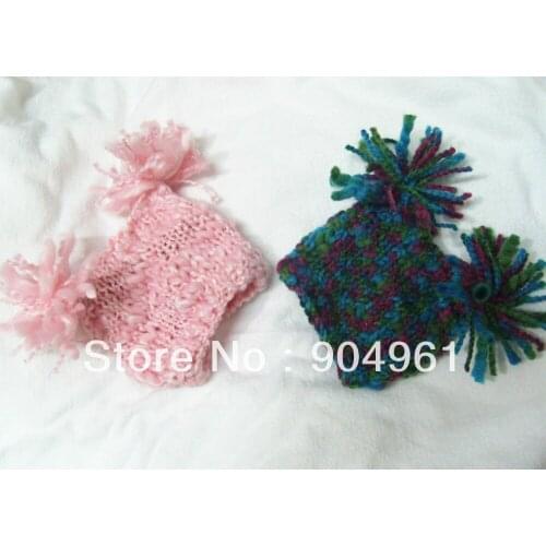 Baby hat 100% handmade made of wool baby kniited hat