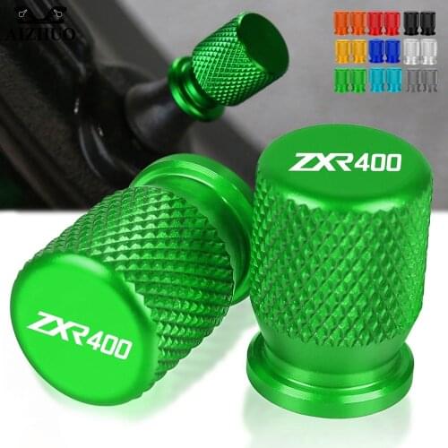FOR KAWASAKI ZXR400 ZXR 400 2020 allyeaRs Motorcycle Vehicle Wheel Tire Valve Air Port Stem Cap Cover Plug CNC Aluminum ZXR-400
