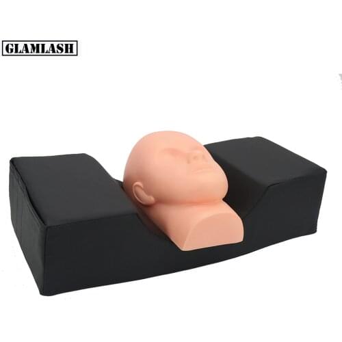 GLAMLASH Grafting Eyelash Pillow Beauty Lash Eyelash Extension Memory Foam Pillow Makeup Tool Salon Use