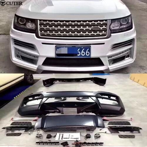 ST style Wide Car body kit PP Unpainted front bumper rear bumper for Land Rover Range Rover STARTECH body kit