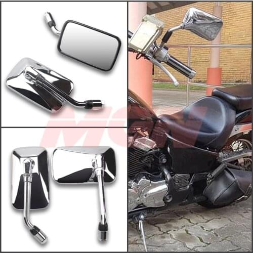 Motorcycles side mirror for Honda VT125 VT400 Shadow 400 CA125 CMX250 Rebel CM125 CM250 CM450 VT250 VF700C VF1100C Magna 250