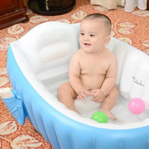 Inflatable Kids Swimming Pool Summer Baby Outdoors Water Play Toys Portable Children Thickening Swim Tubs Round Basin Bathtub