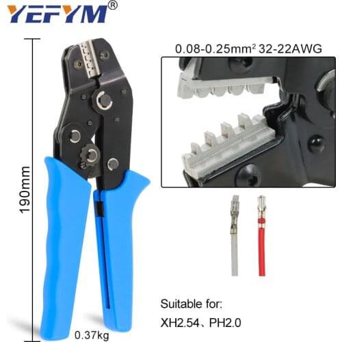 Crimping plier tools SN-04BM for D-SUB terminals capacity 0.08-0.25mm2 30-23AWG plug terminal spring clamp crimping hand tools