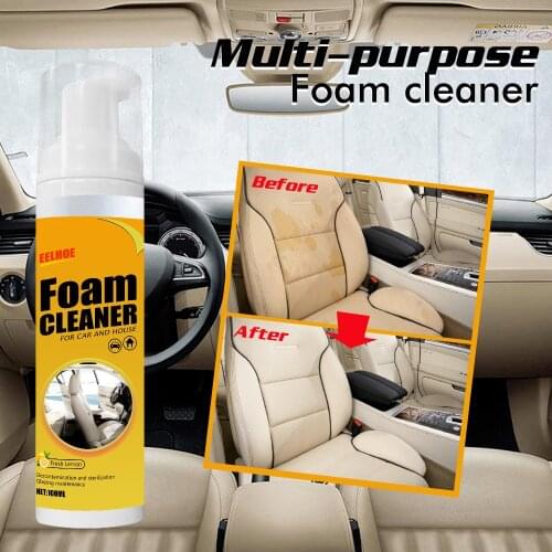 30/100/150ml Car Interior Cleaning Foam Car Seat Interior Car Cleaner Auto Leather Clean Wash Maintenance Surfaces Foaming Agent