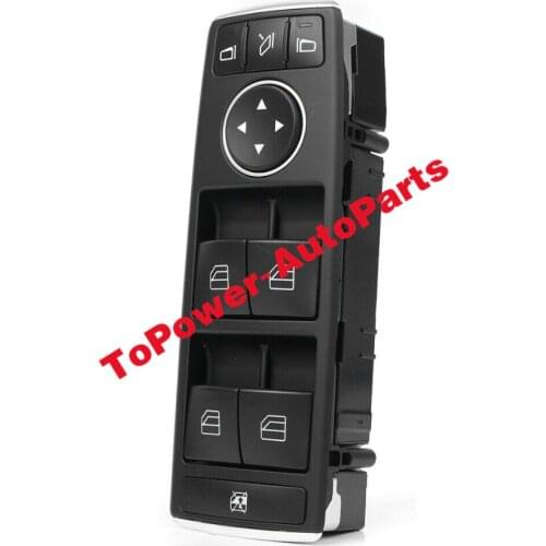 Front Left Door Master Window Control Switch 2128208310 Fit for Mercedes-Benzz E250 E400 E550 C300 C350 GLK300 W204 W212 C-Class