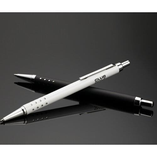 Multicolor metal press small 24 hole ballpoint pen hotel creative advertising gift pen