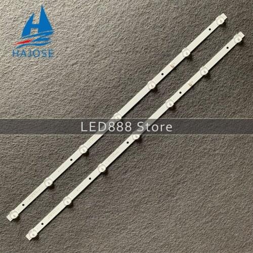 30pcs/lot LED backlight strip For RCA RTDVD3215-B AOC T3211M 320L 32E9 7S1P 2X7 CC02320D570V12 08 02