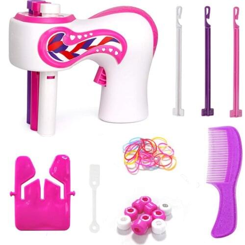 Creative Electric Comb Braided Accessories Hairpin Automatic Electric Hair Weaving Machine DIY Toys for Girls