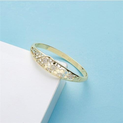 2020 oct 14k gold stainless steel bracelet Moroccan women wedding charm gold color bracelet