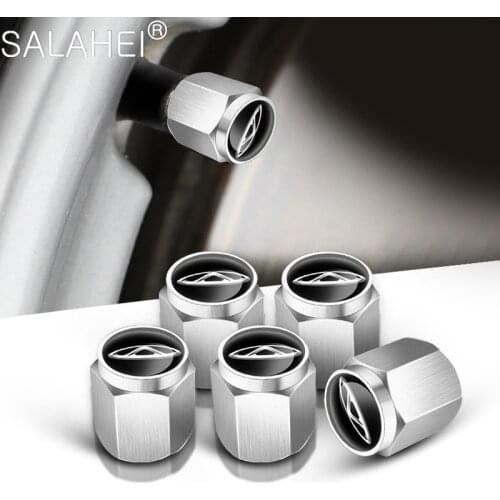 5PCS Auto Styling Accessories Car Wheel Tire Valve Tyre Caps Case Cover For CHERY TIGGO 3 4 5 7 T11 A1 A3 A5 Amulet PRO 8