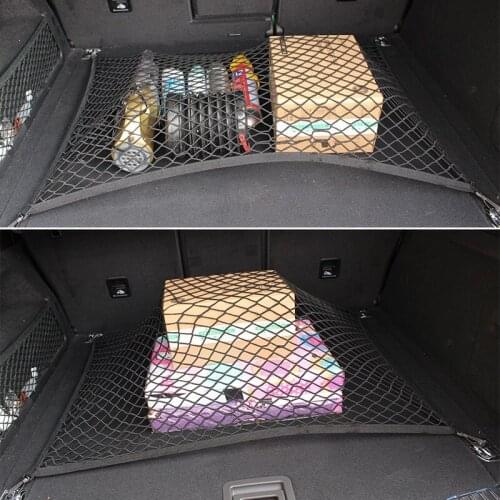 Car Trunk Cargo Mesh Net Trunk Organizer For Volkswagen VW Golf 6 MK6 Skoda SUPERB 2009 2010 2011 2012 Mazda 3 Mazda 6 Mazda 5