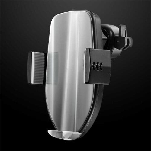 Car air outlet holder Automatic clamping Infrared Induction Portable Car Smart Wireless Quick Charger For HUAWEI MATE30 PRO