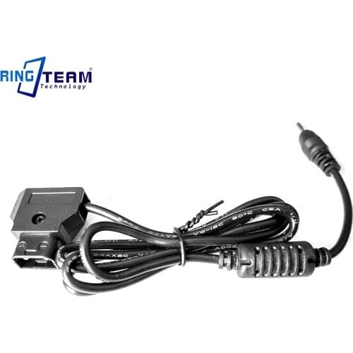 BMPCC Power Supply Cable D-Tap Connector DC Plug Straight Type For Blackmagic Pocket Camera & Other Device Has 2.5mmx0.7mm DC