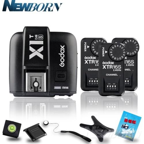 Godox X1T-S TTL 2.4G Wireless Trigger for Sony+3x XTR-16S Flash Receiver for godox V850/V860C/V850II/V860IIC/V860N/V860II-F