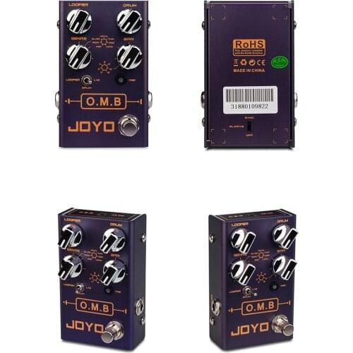 JOYO R-06 electric box guitar bass looper phrase cycle multi track drum recorder single piece effector