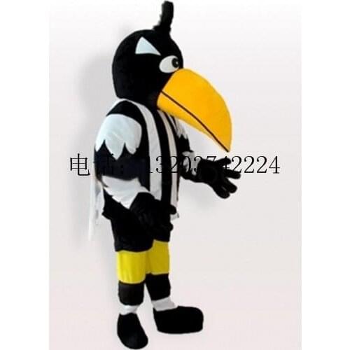 Crow Mascot Costume Fancy Dress Custom Fancy Costume Cosplay Theme Outfits Clothing Advertising Carnival Hallowen Cosplay