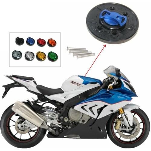 Motorcycle Keyless Motorcycle Gas Cap Fuel Tank Cap Cover For BMW S1000RR (NOT Comp Ver.) S1000 RR 2010-2016 2012 2013 2014 2015