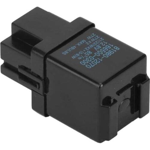 Flasher Relay Turn Signal 81980-12070 Fit for TOYOTA Replacement Auto Accessory