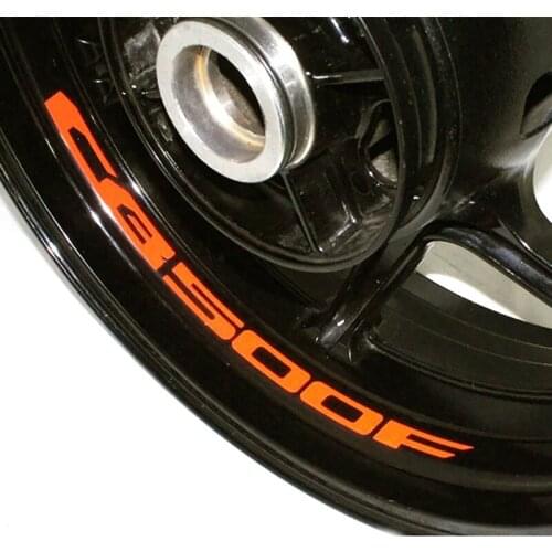 Motorcycle Wheel Sticker Decal Reflective Rim Bike Motorcycle Suitable for HONDA CB500F CB 500 F