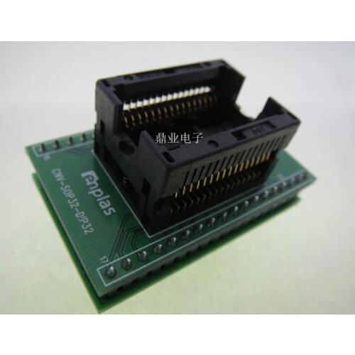 Original YAMAICHI IC Test Seat SSOP32 TO DIP32 SOP32 ABOV Burning Programme SOP32/DIP32 Socket Adapter