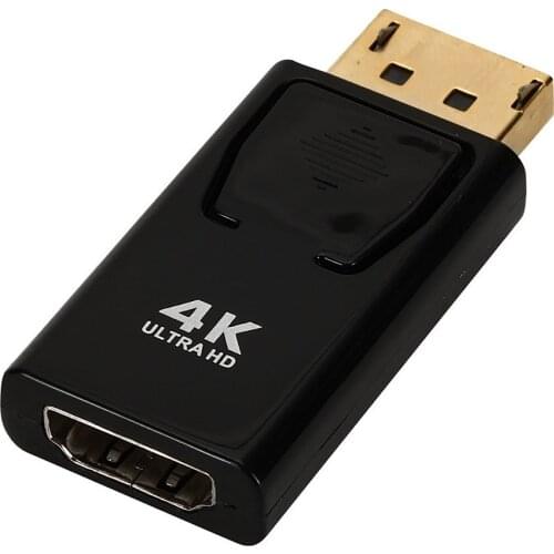 4K Dp To Hdmi-compatible 4K Adapter Displayport Revolution Hdmi-compatible Female Dp To Hdmi-compatible For PC TV Projector
