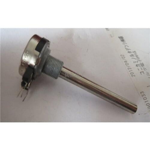 PIHER imported Spain single long life 5K potentiometer handle length 60MM hole 10MM tip switch