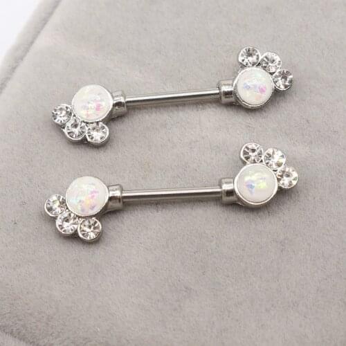 Sexy jewellery nipple dermal piercing mujer stainless steel ring body women accessories aros de moda 2020 navel piercing 2 pcs