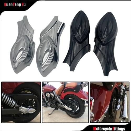 Suitable for Indian Boy Scouts motorcycle modification chrome-plated rear rocker cover axle bolt cover accessories decoration 19