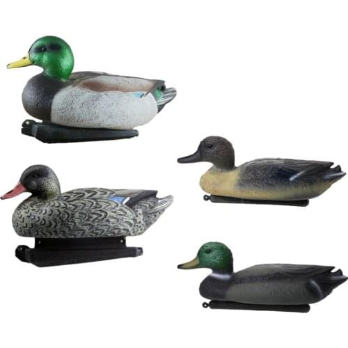 3D Lifelike Floating Plastic Mallard Ducks Decoy Deadly Hunting Shooting Fishing Lures Decoy Outdoor Activities Garden Ornaments