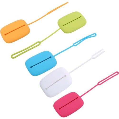 Silicone Key Bag Newest Style Popular Hot Sale Key Ring Wallet Holder Hook Case 2021 Creative Small Fresh White Keyring Pillow