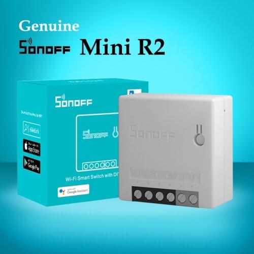 NEW SONOFF mini r2 smart switch minir2 wifi wireless switch ewelink APP control automation module compatible alexa google Alice