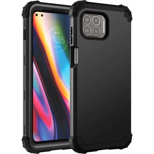 Heavy Duty Hybrid Sturdy Armor Defender High Impact Shockproof Protective Case For Moto One 5G/Moto G 5G Plus Cover