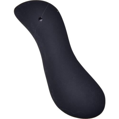 1pc Black Natural Bian Stone Guasha Plate Massage Scrape Therapy Face Body Cosmetics Stone Needle Massager Health Care Tool