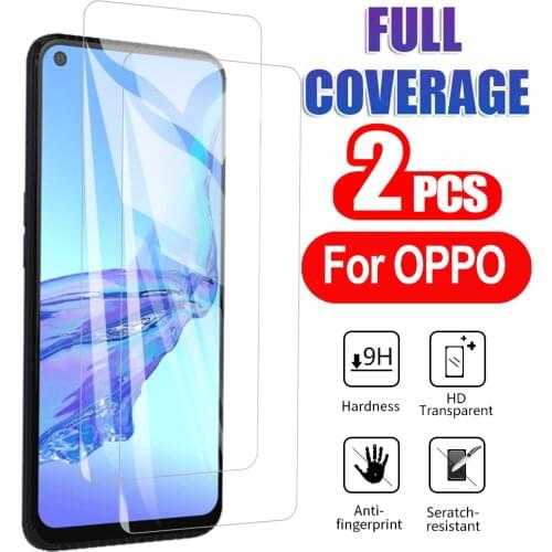 2Pcs Screen Protect Glass For Oppo A53 A53S premiunm tempered Front Film HD Glass for oppo A53s screen safety protective Glass