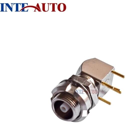 ZPS.00.250.NTN Circular Push Pull female connectors elbow 90 degree receptacle PCB contacts coaxial connectors