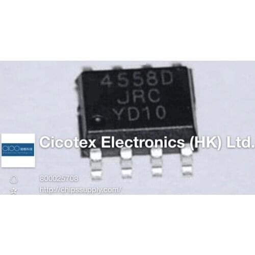10pcs/lot NJM4558M JRC4558M SOP8