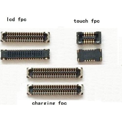 10PCS Touch Screen Digitizer LCD Display Charging FPC Plug Connector for Motherboard for xiaomi 4 mi4 m4
