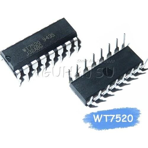 10pcs WT7520 DIP16 7520 DIP-16