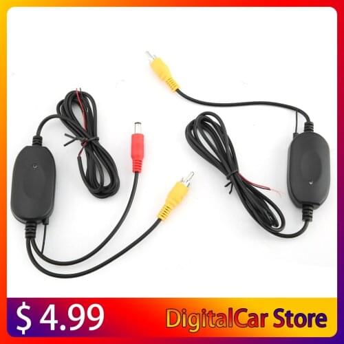 2018 2.4G Wireless Module Adapter Receiver For Car Monitor Back Up Reverse Rear View Camera Transmitter Hot Sale