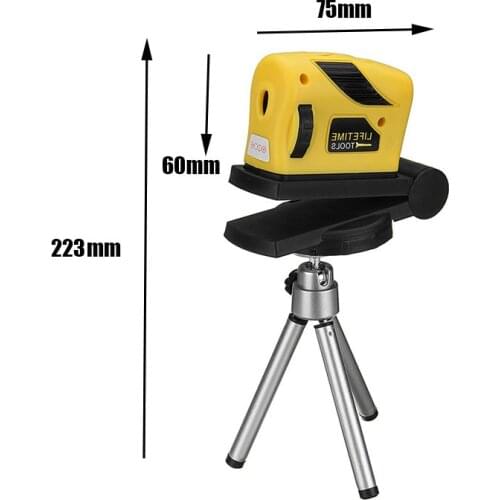 4 in 1 Accurate Infrared Laser Level 2 Lines 3D Level Self-Leveling 360 Horizontal Vertical Cross Super Powerful Laser Level