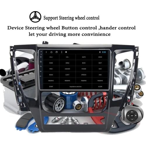 9" Android 10.0 Car GPS Player Navi for Mitsubishi Pajero Sport 2017 2018 19 with 6+128G 8 Core DVD Radio Multimedia Head Unit