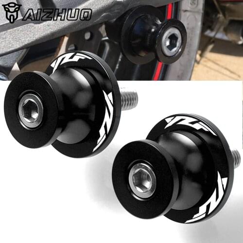 M6 6mm Motorcycle Accessories Swingarm Slider Spools For Yamaha YZF R1 R3 R6 R6S R25 R125 2015 2016 2017 2018 2019